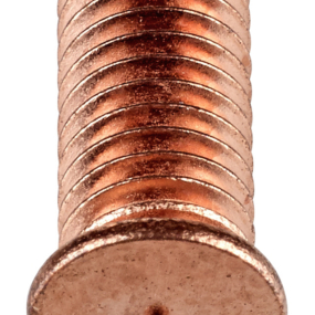 CFT threaded studs for capacitor discharge welding Steel, copper, stainless steel, aluminium, brass