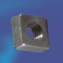 Ecrous à souder carrés DIN928 acier doux ou inox