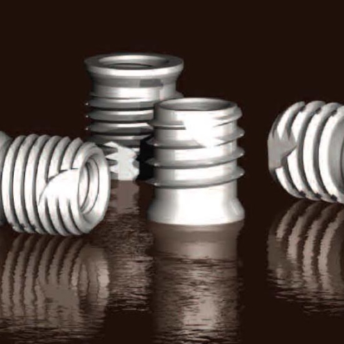 Insert autotaraudeur avec tête réduite TRISERT3® Titanox