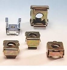 Standard all steel or steel-stainless steel or all stainless steel cage nuts