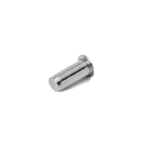 Closed End Flat Head Grooved Round Body Blind Rivet Nut – STEEL