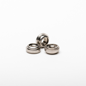 Floating crimp nuts