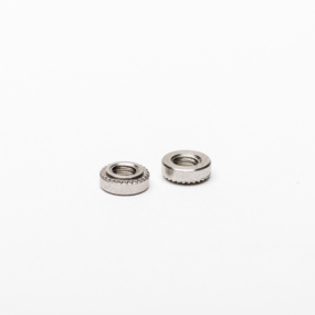 Press nuts for very thin sheet metal.