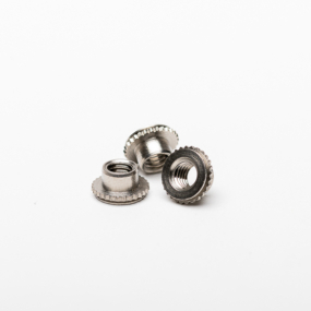 Miniature crimp nuts